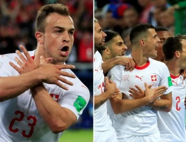 Συγγνώμη κατόπιν εορτής από τους «Ελβετούς» ποδοσφαιριστές που σχημάτισαν τον αετό της Μεγάλης Αλβανίας